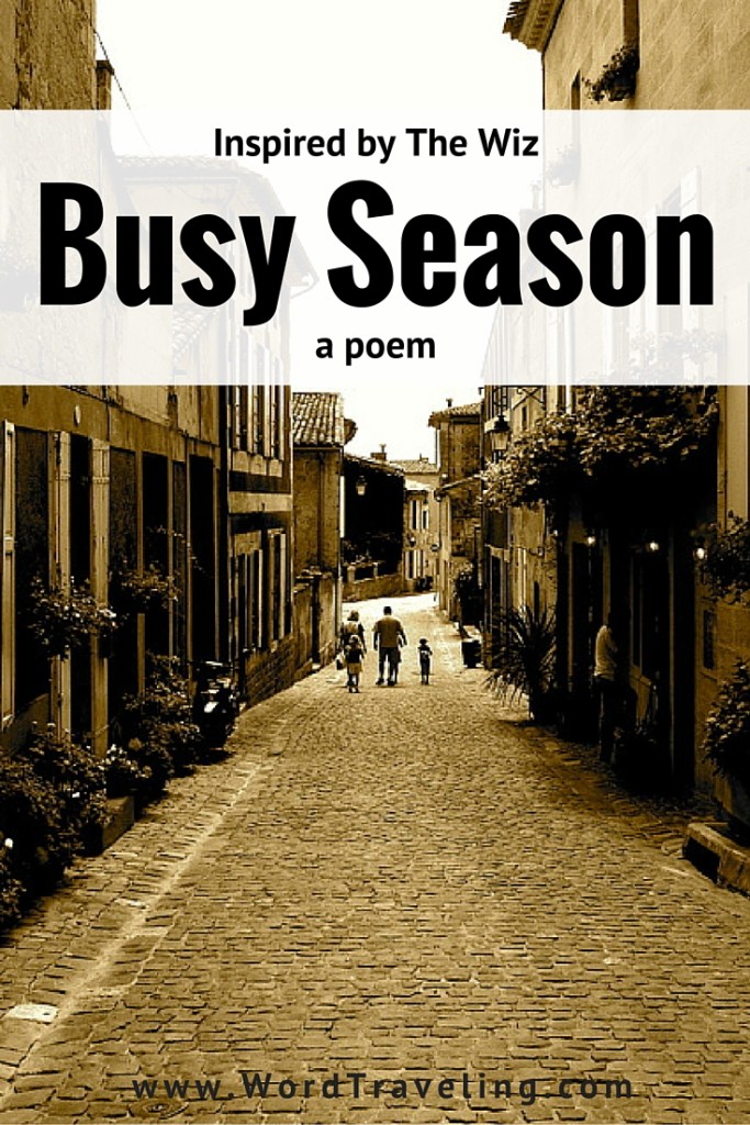 Busy Season a poem