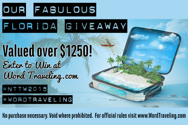 Word Traveling Giveaway 2015 #wordtraveling #nttw2015