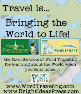 Bright Ideas Press Wonder Maps Sponsor of the Travel is series on Wordtraveling.com #NTTW