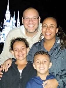 Family Pic at Mickey's Very Merry Party