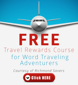 Free Travel Rewards Course via WordTraveling.com #NTTW