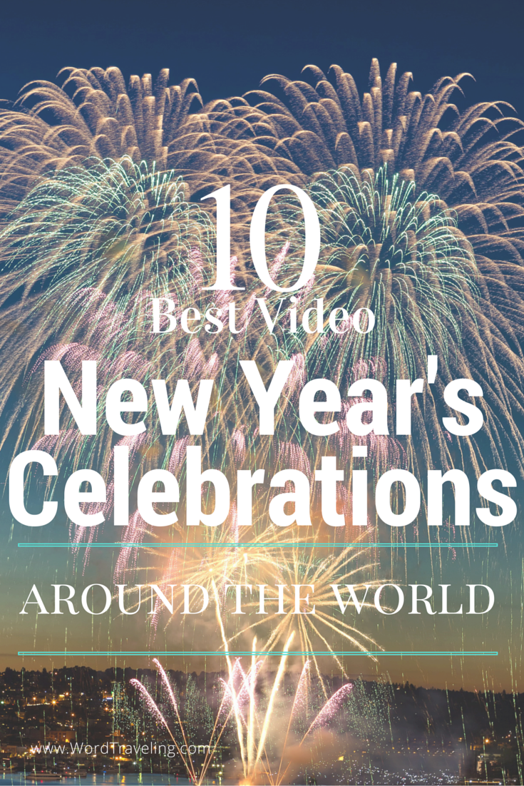 Top Ten New Year's Fireworks Celebration from Around the World VIDEOS