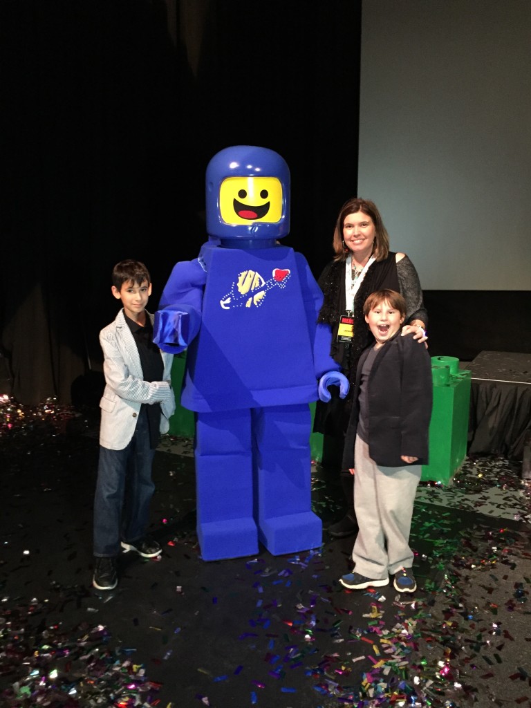 With Benny, LEGO Movie 4D: A New Adventure 