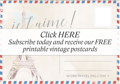 Free printable postcards