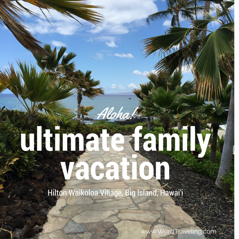 family vacation at Hilton Waikoloa Village, Big Island Hawaii Video