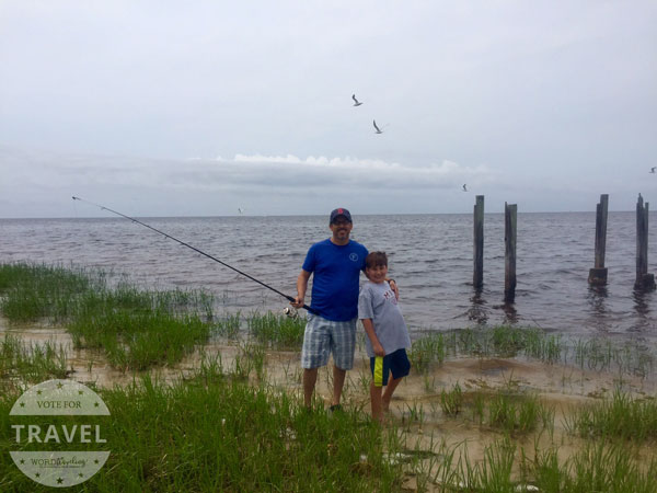 fishing at St. Marks Florida