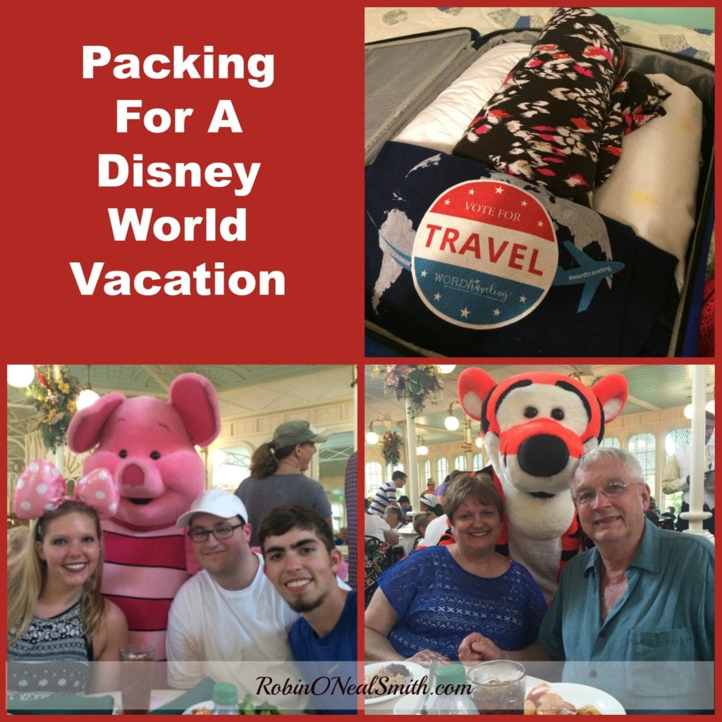 Packing for Disney World Vacation