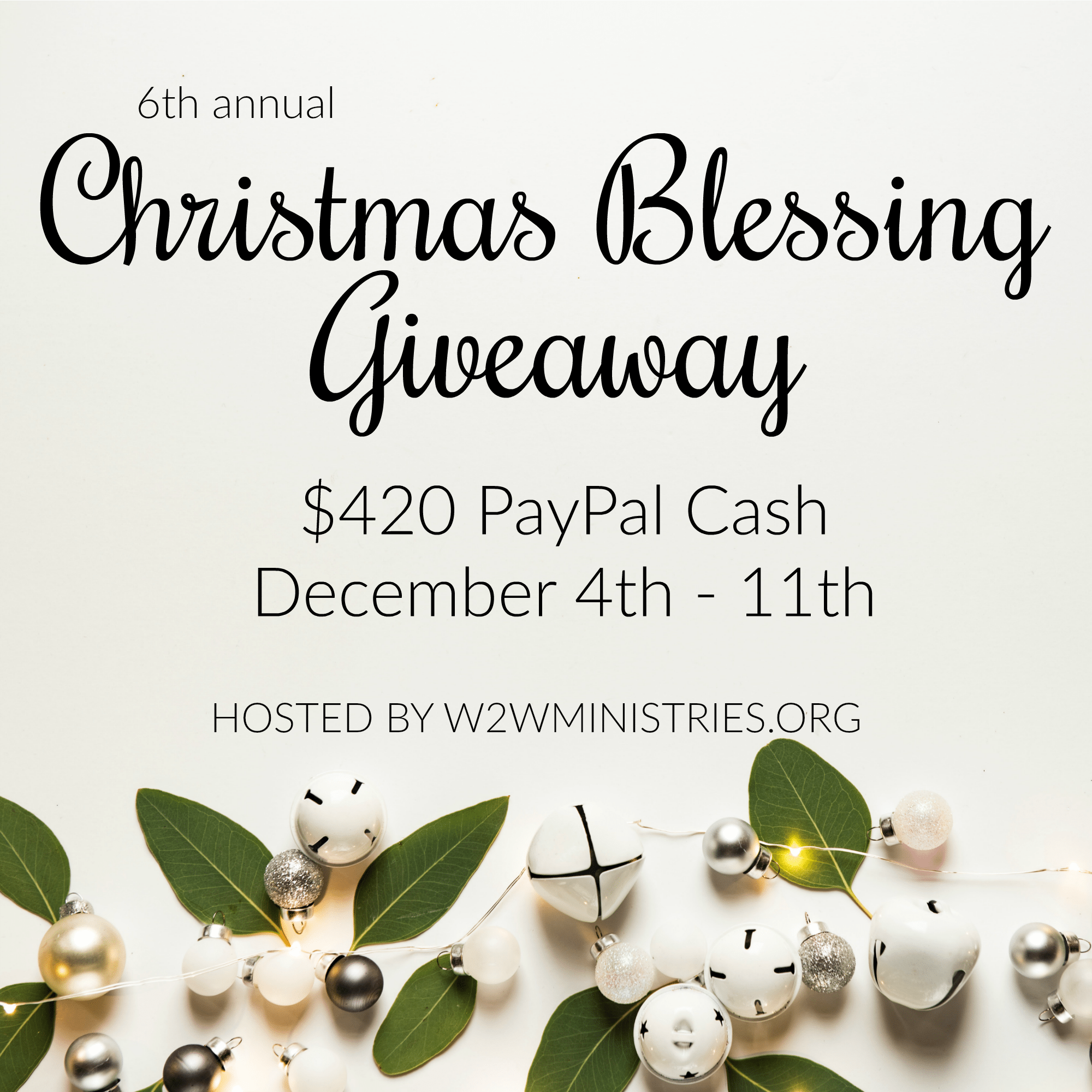 Reset for a Restful Christmas Rush (Giveaway)