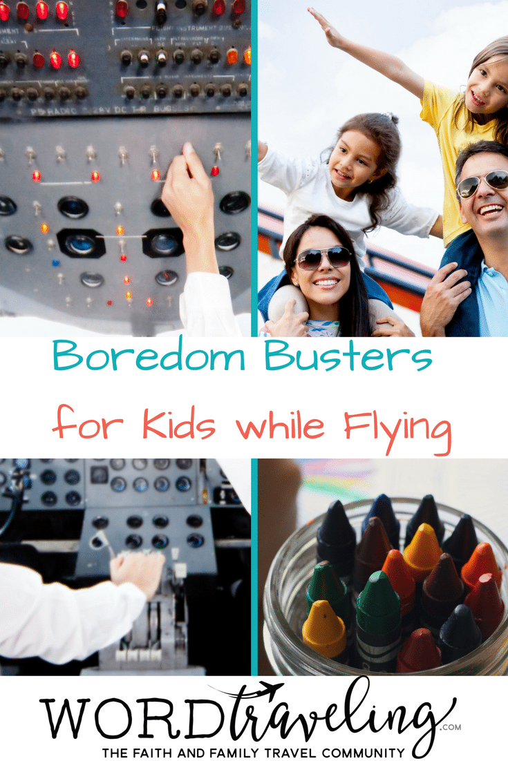 Five Boredom Busters for Kids while Flying