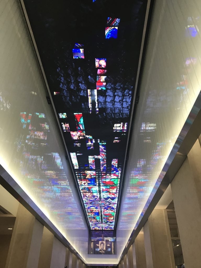 ceiling at museum of the bible