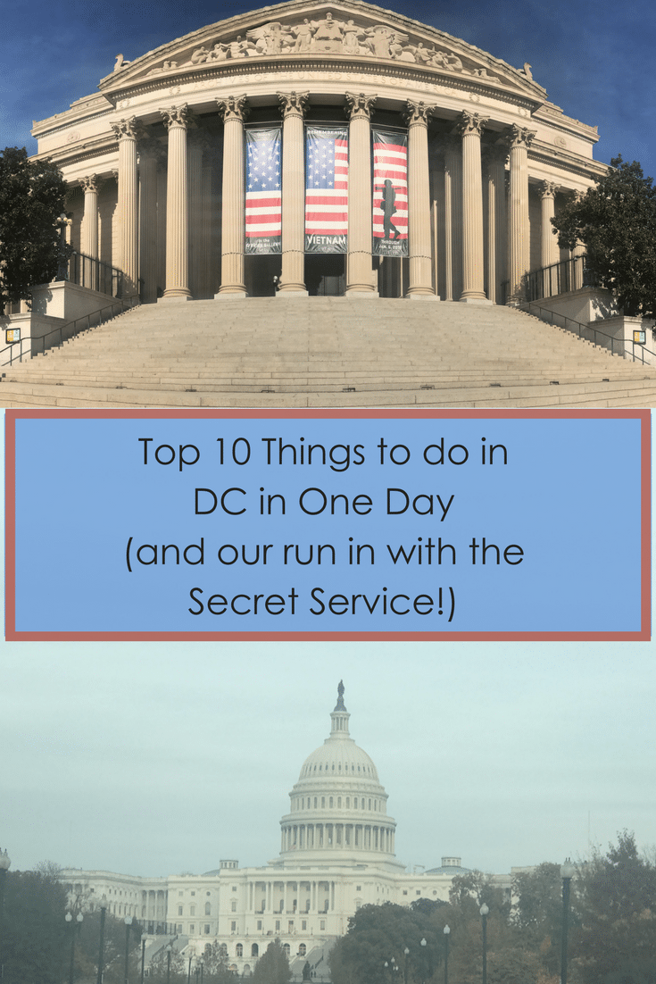 Top 10 Things to do in DC in One Day